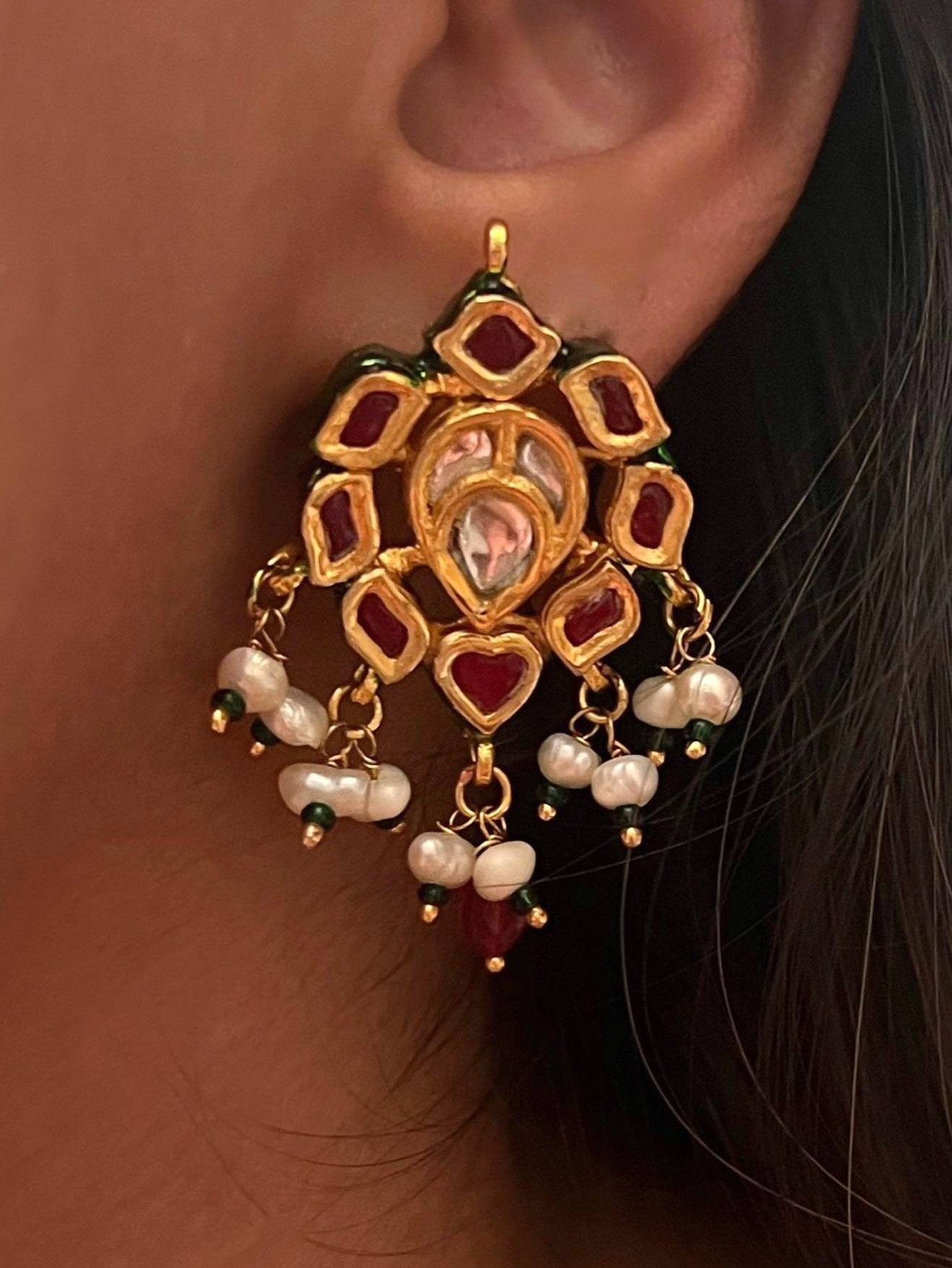 Sindoori Earrings