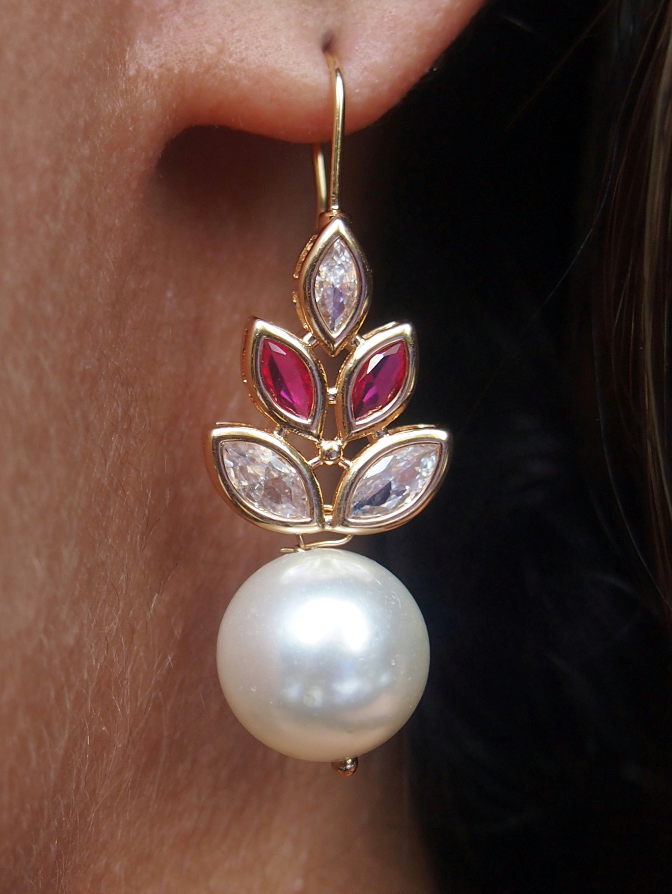 Lotus Earrings