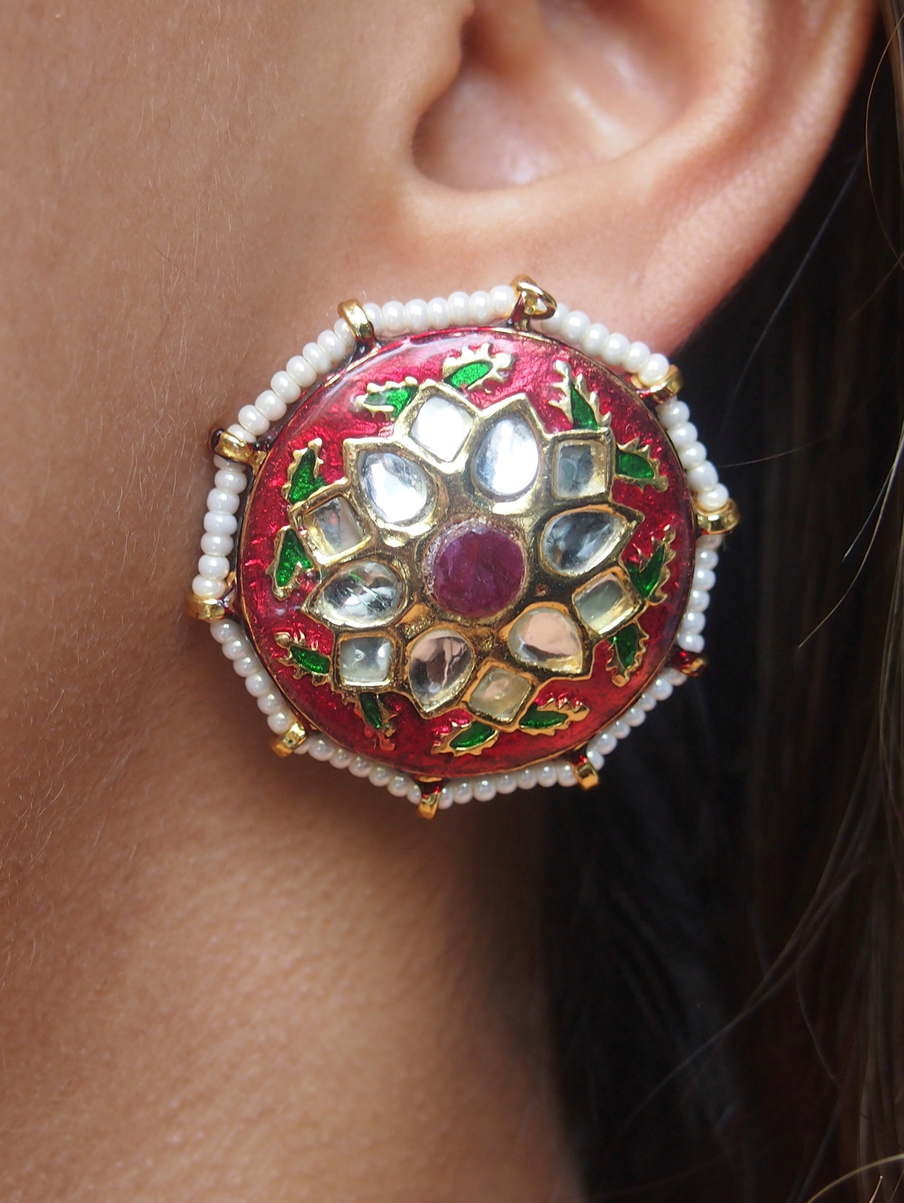 Meena Top Earrings