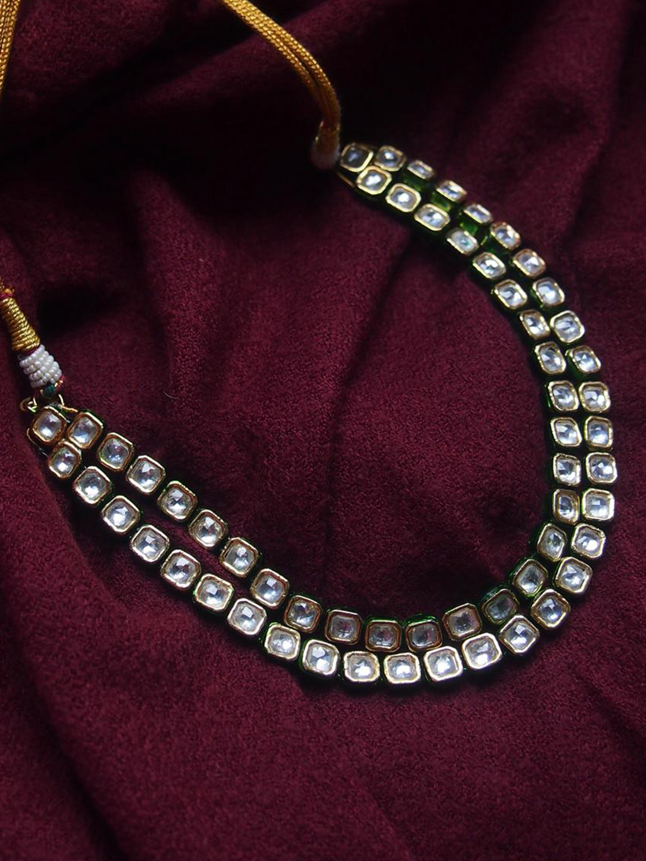 Glisten Dual Strand Necklace